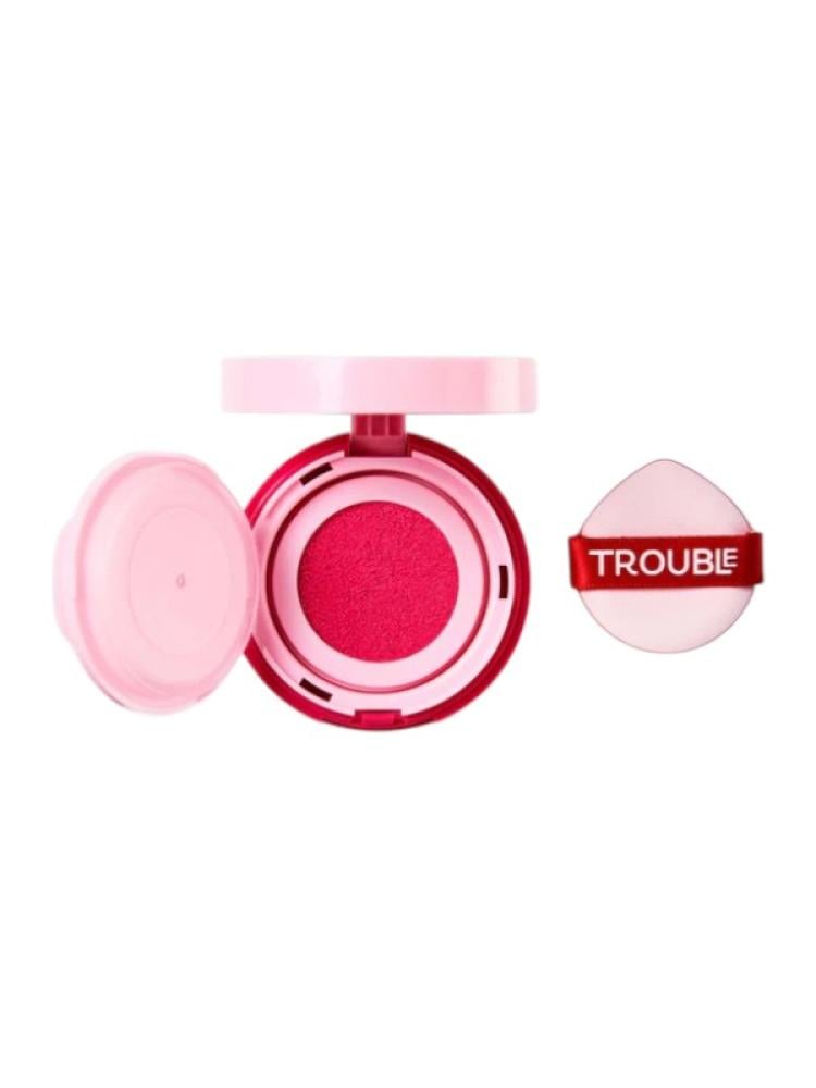 Trouble Maker Press Play Cushion Blush - Non Stop Hot Pink 4g