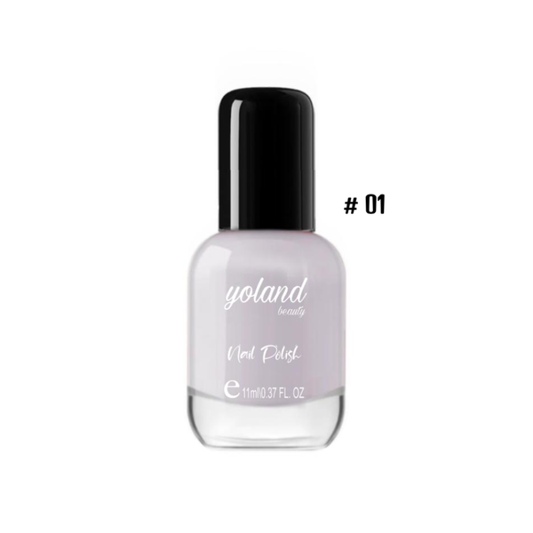 Yolande Beauty Nail Polish 01 Quick-Drying Glossy Finish