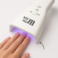 My Nail K6 Cordless LED UV Nail Lamp - Portable & Rechargeable - White