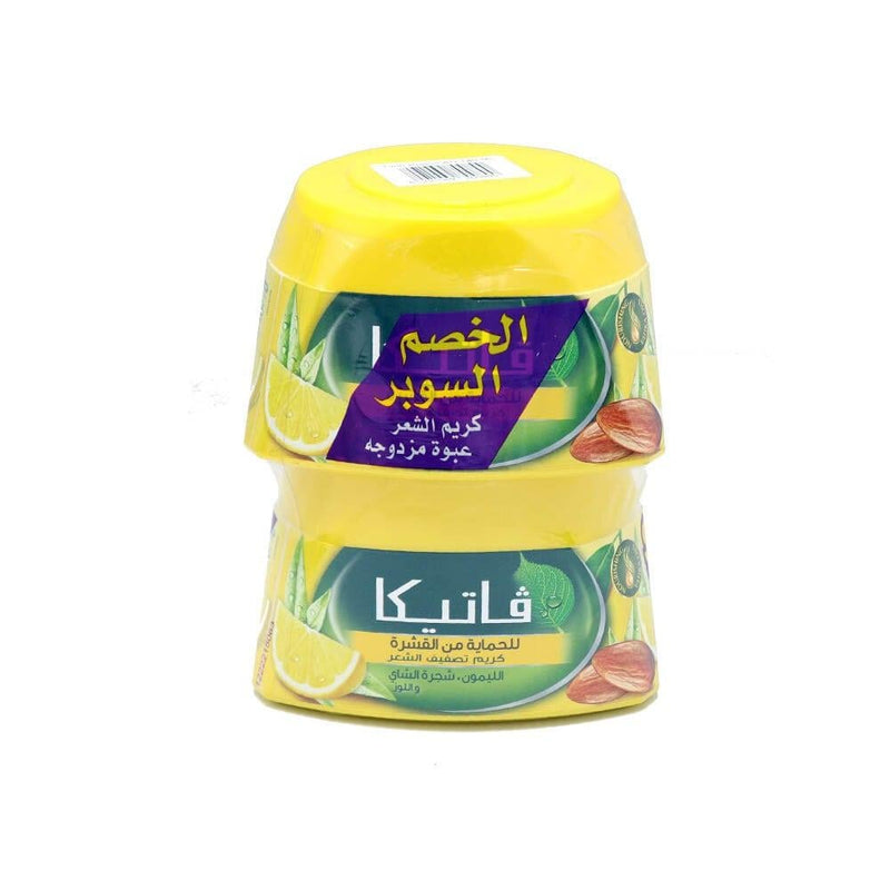 Hair Styling Cream Anti-Dandruff Lemon Tea Tree Vatika 2x140ml