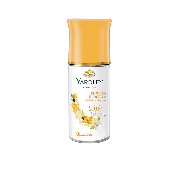 English Blossom Deodorant Roll On Floral Freshness Yardley 50ml
