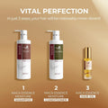 Hair Care Set Collagen Shampoo Conditioner Hair Oil 3 Pieces Karseell