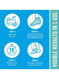 Intensive Moisture Foot Mask for Dry Skin by O'Keeffe's, 1 Pair