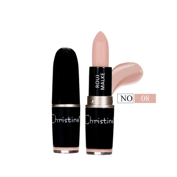 Christine Royal Matte Lipstick No. 08 with Vitamin E, CH021