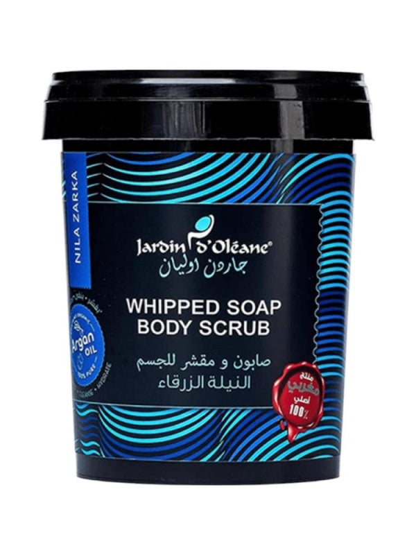 Scrub Soap for Body Blue Indigo Exfoliating Garden Olean 500g