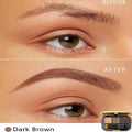 Sheglam Eyebrow Shadow Palette Two-Tone Powder Dark Brown 101 3.5g