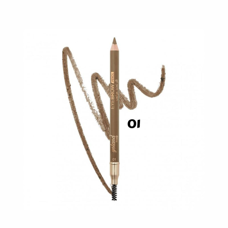 Yolande Beauty No. 1 Eyebrow Pencil Dual-Ended Waterproof Long-Lasting