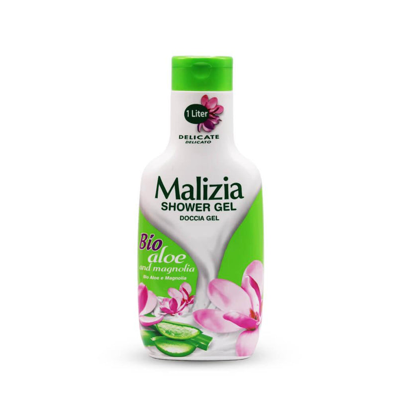 Buy Shower Gel Organic Aloe Vera & Magnolia Malizia 1000ml
