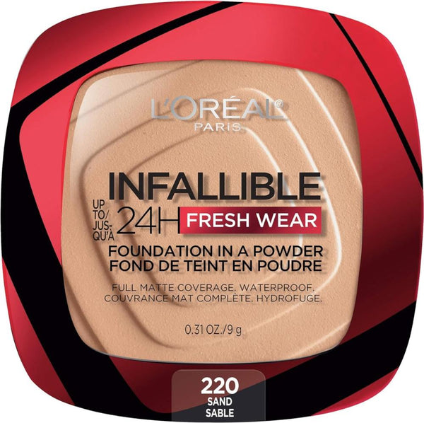 Loreal Infallible Foundation Powder 24H Fresh Wear Sand Sable 220