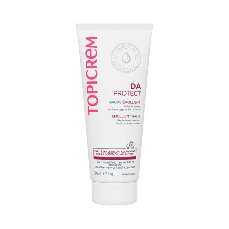 Topicrem DA Soothing Face and Body Balm for Sensitive Skin, 200ml