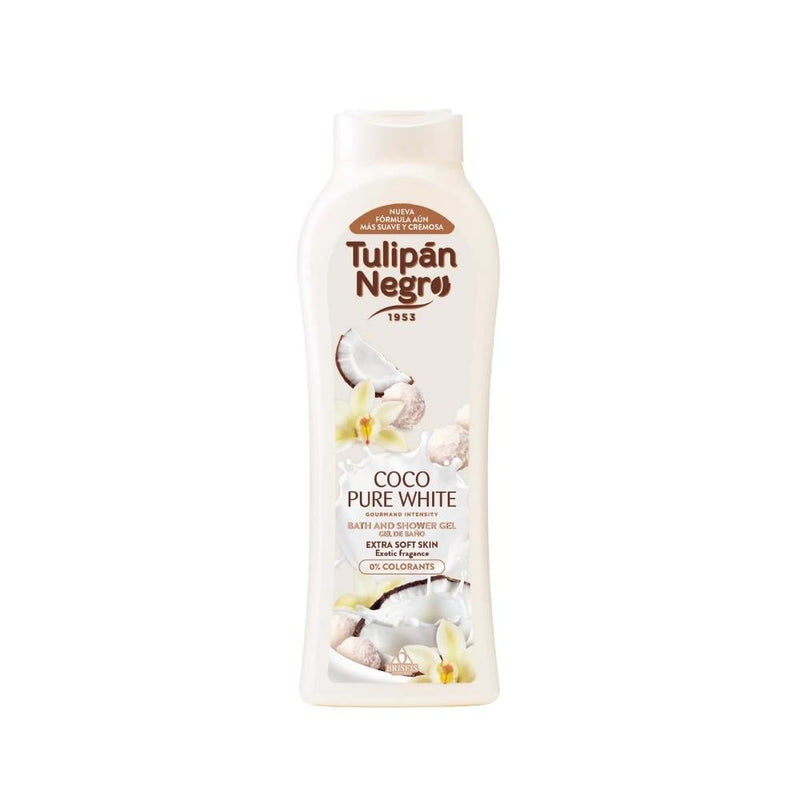 Tulipan Negro Coconut Shower Gel Moisturizing Body Wash 650ml