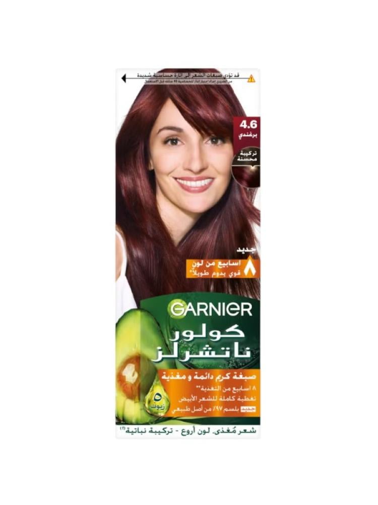 Best Permanent Bright Color Hair Dye Burgundy Garnier Color Naturals 4.6