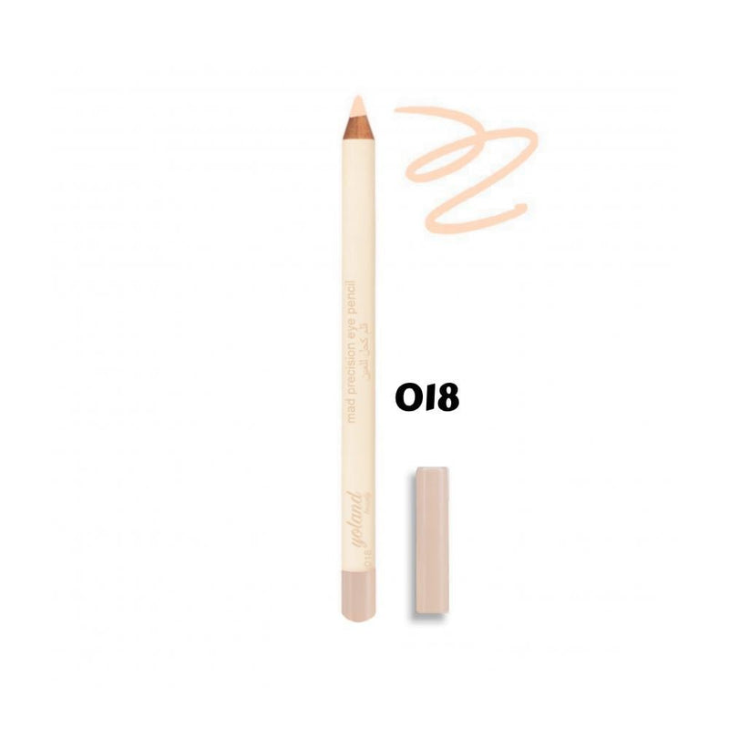 Yolande Beauty Eyeliner Pencil, Beige, Waterproof, Matte Finish