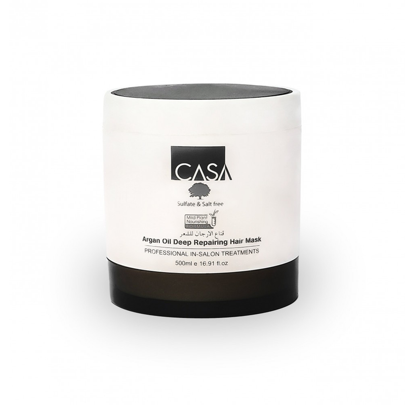 House Argan Hair Mask, Moroccan Argan Oil, Sulfate-Free, 500ml