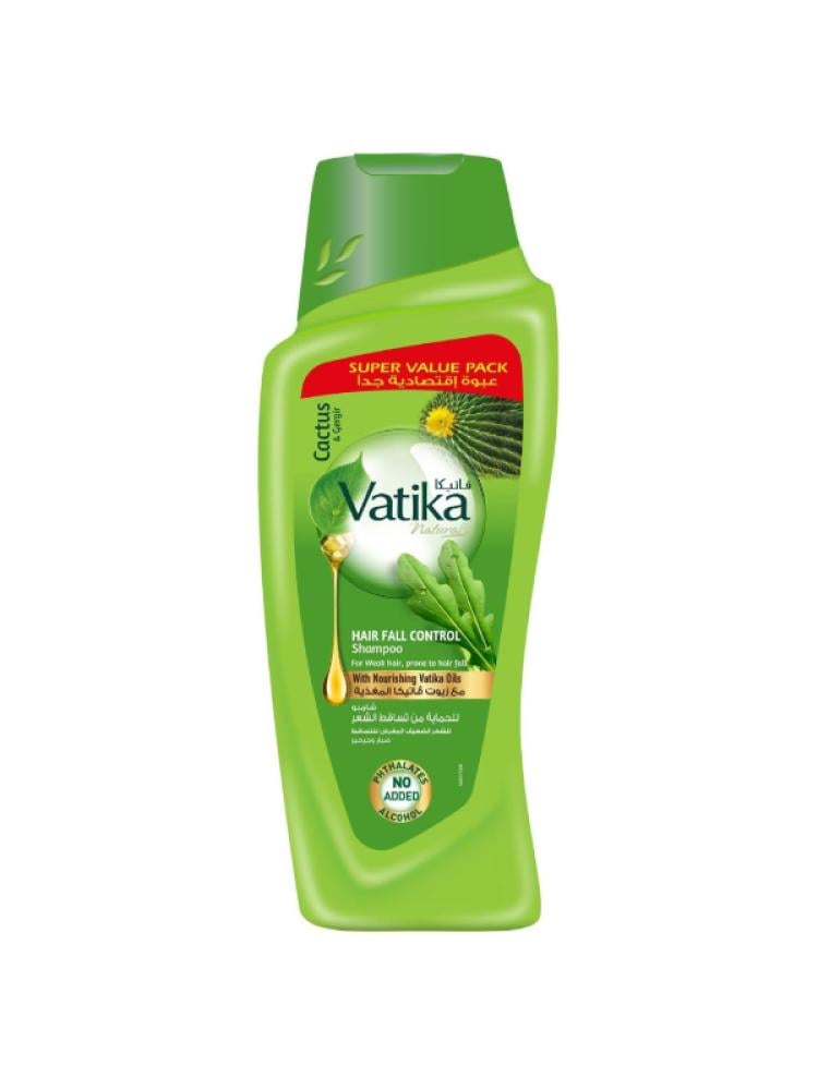 Nourishing Hair Shampoo with Aloe Vera, Garlic & Ginger by Vatika, 700ml