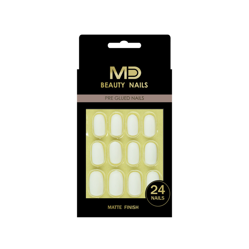 MD Matte Artificial Nails N004 Self-Adhesive