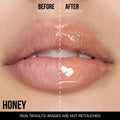 Huda Beauty Faux Filler Lip Gloss, Honey, Moisturizing, Non-Sticky