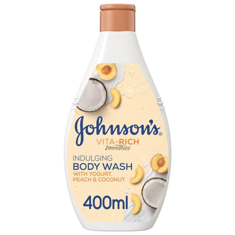 Best Smelling Body Wash Peach and Coconut Hydrating Gel Johnson 400ml