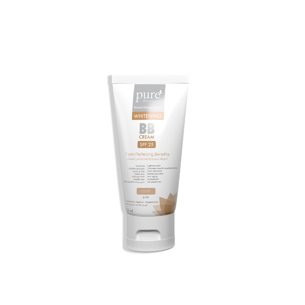 BB Cream Light SPF 25 Hydrating Foundation Pure Beauty 50ml