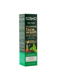 Cosmo Foaming Face Wash with Tea Tree Extract & Brush, 175 ml