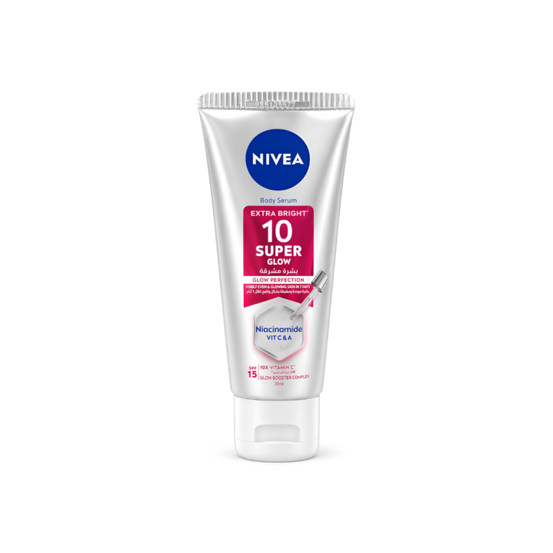 Body Shop Vitamin C Serum Brightening Body Glow Nivea 70ml