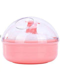 Salon System Powder Container Case with Puff