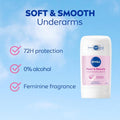 Deodorant Stick for Women Alcohol-Free Pearl & Beauty Nivea 50ml