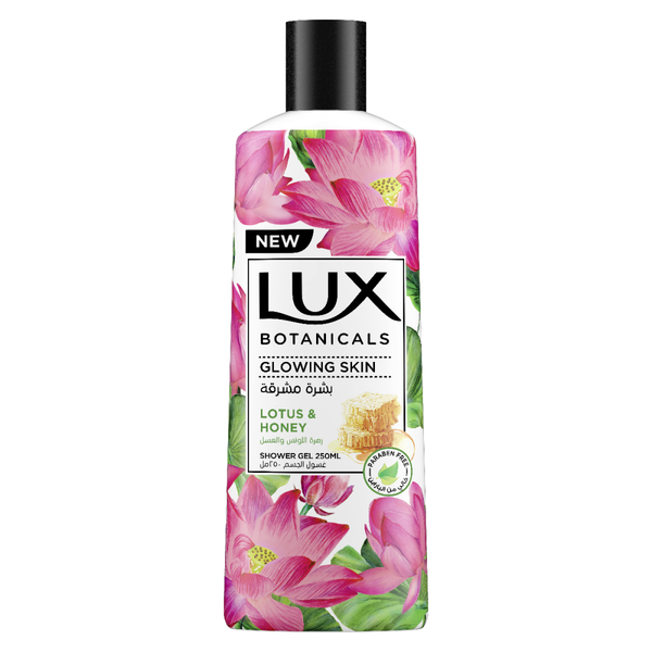 Body Wash for Sensitive Skin Lotus & Honey Moisturising Formula Lux 250ml