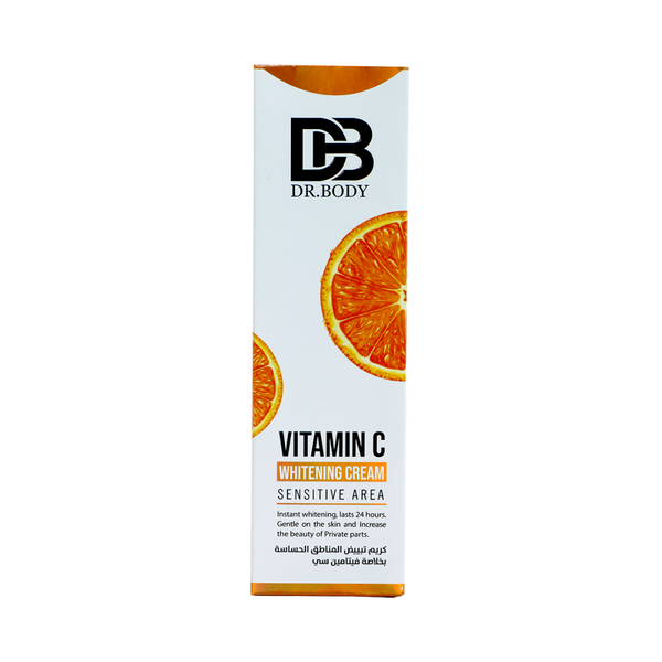 Dr. Body Vitamin C Moisturizing Cream for Sensitive Areas, 100g