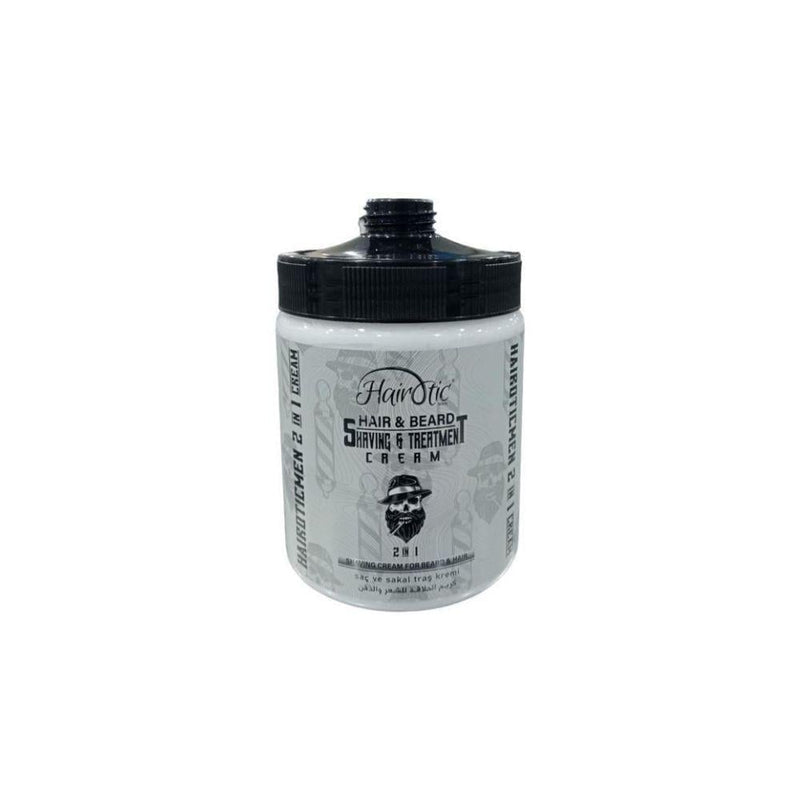 Shaving Cream Men Sensitive Skin Hair and Beard Treatment Hairotic 1000ml