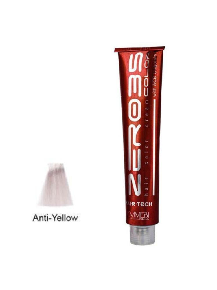 Zero 35 Italian Hair Color Cream - Anti Yellow - Gray Coverage