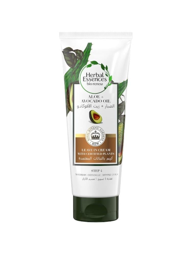 Leave-In Cream for Curly Hair Aloe Vera & Avocado Oil Herbal Essences 180ml