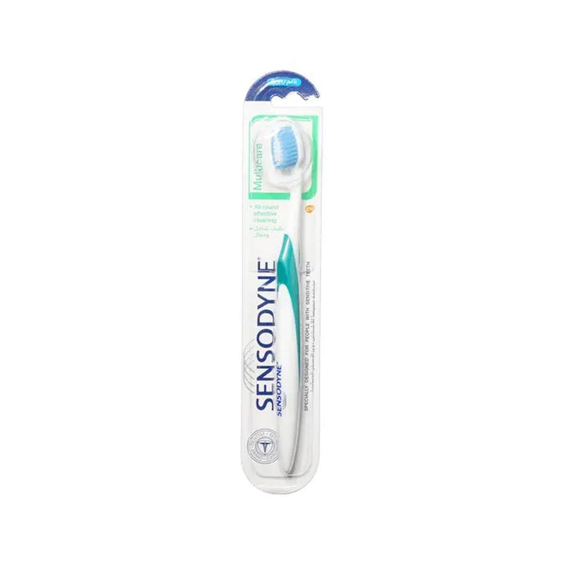 Sensodyne Multicare Soft Toothbrush Gentle Cleaning Sensitive Teeth 1 Count