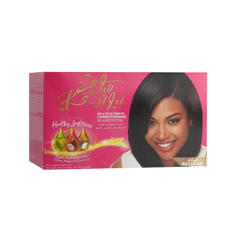 Best Home Relaxer Kit Smoothing Regular Soft & Beautiful 4.4oz