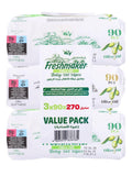 Baby Wipes Olive Oil Alcohol-Free Freshmaker 3x90 Wipes