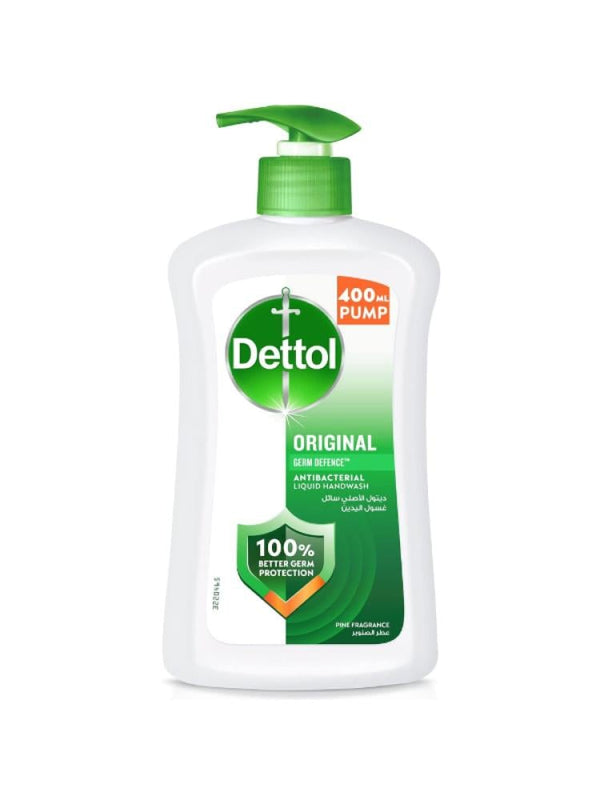 Dettol Original Antibacterial Liquid Hand Wash 400ml