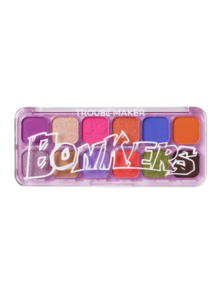 Trouble Maker Eyeshadow Palette Bonkers - Matte & Metallic