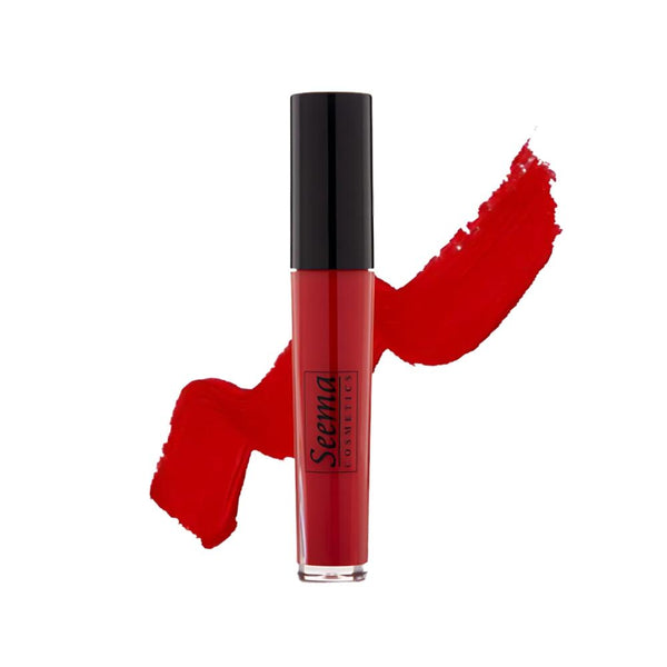 Seema Cosmetics Matte Liquid Lipstick 08 Creamy, Long-Lasting Formula