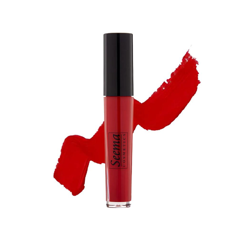 Seema Cosmetics Matte Liquid Lipstick 08 Creamy, Long-Lasting Formula