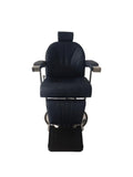 Salon System Men's Barber Chair BX-2950 - Dark Blue Leather