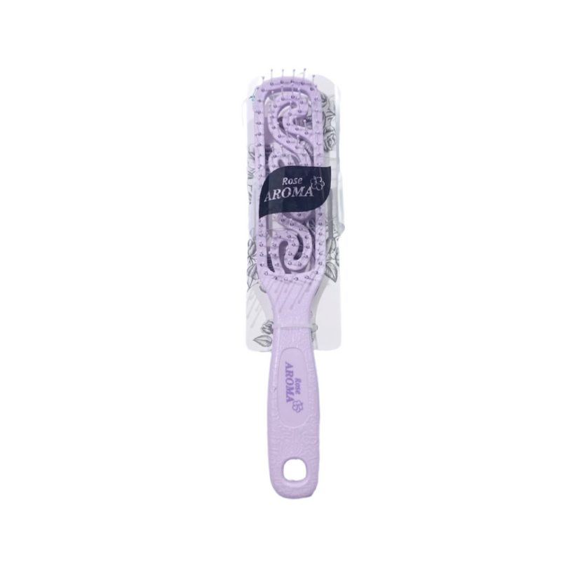 Long Hair Styling Brush Detangling Smooth Finish Rose Aroma 1 Piece