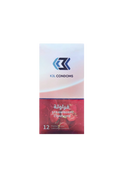 Strawberry Flavored Condoms Fun And Safe Intimacy 12 Pcs K3L