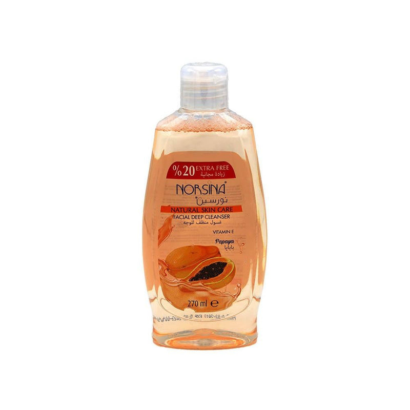 Best Facial Cleanser Papaya Exfoliating Norsina 270ml