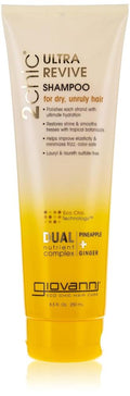 Best Shampoo For Hard Water Revitalising Pineapple Ginger Giovanni 250ml