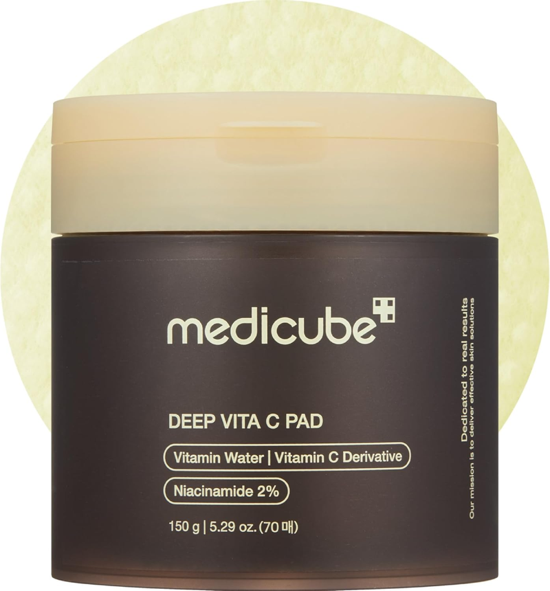 Brightening Toner Pads Vitamin C Niacinamide Medicube 150g