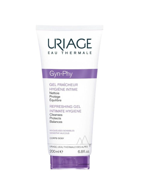 Intimate Hygiene Wash Refreshing Cleansing Gel GYN-Phy Uriage 200ml
