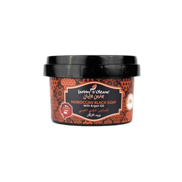 Moroccan Black Soap for Hair with Argan Oil Jardin d'Oleane 250g