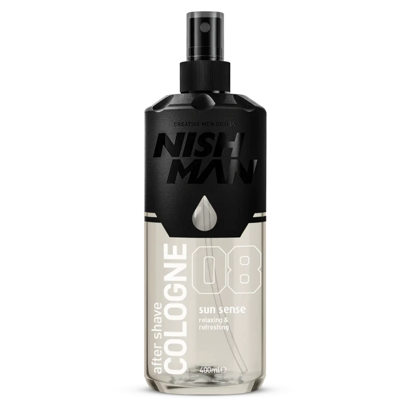 Best Aftershave Cologne Soothing Skin Refreshment Nishman 400ml