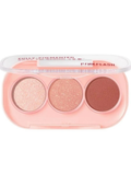 Pink Flash Triple Eyeshadow Palette Set - 3 Pieces