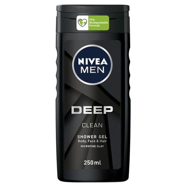 Shower Gel Deep Clean Active Carbon Nivea 250ml